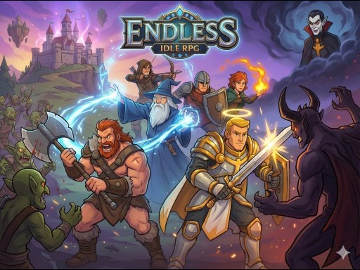 Endless idle RPG